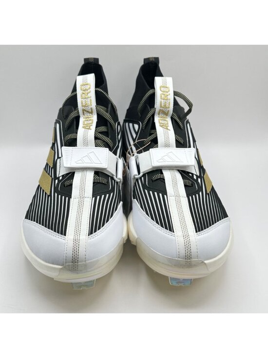 Men’s adidas Adizero Edge+ Cleats \'Core Black/Gold Metallic JQ7464 Size12 NEW main image 6